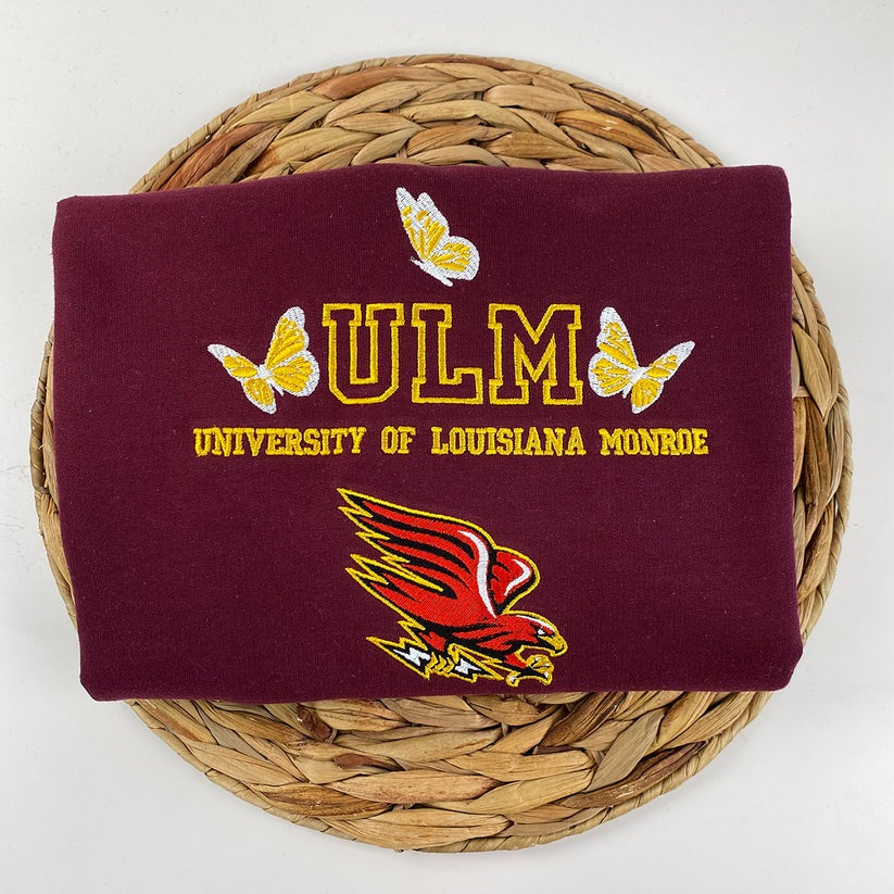 Embroidered University Hoodie - College Student Gift