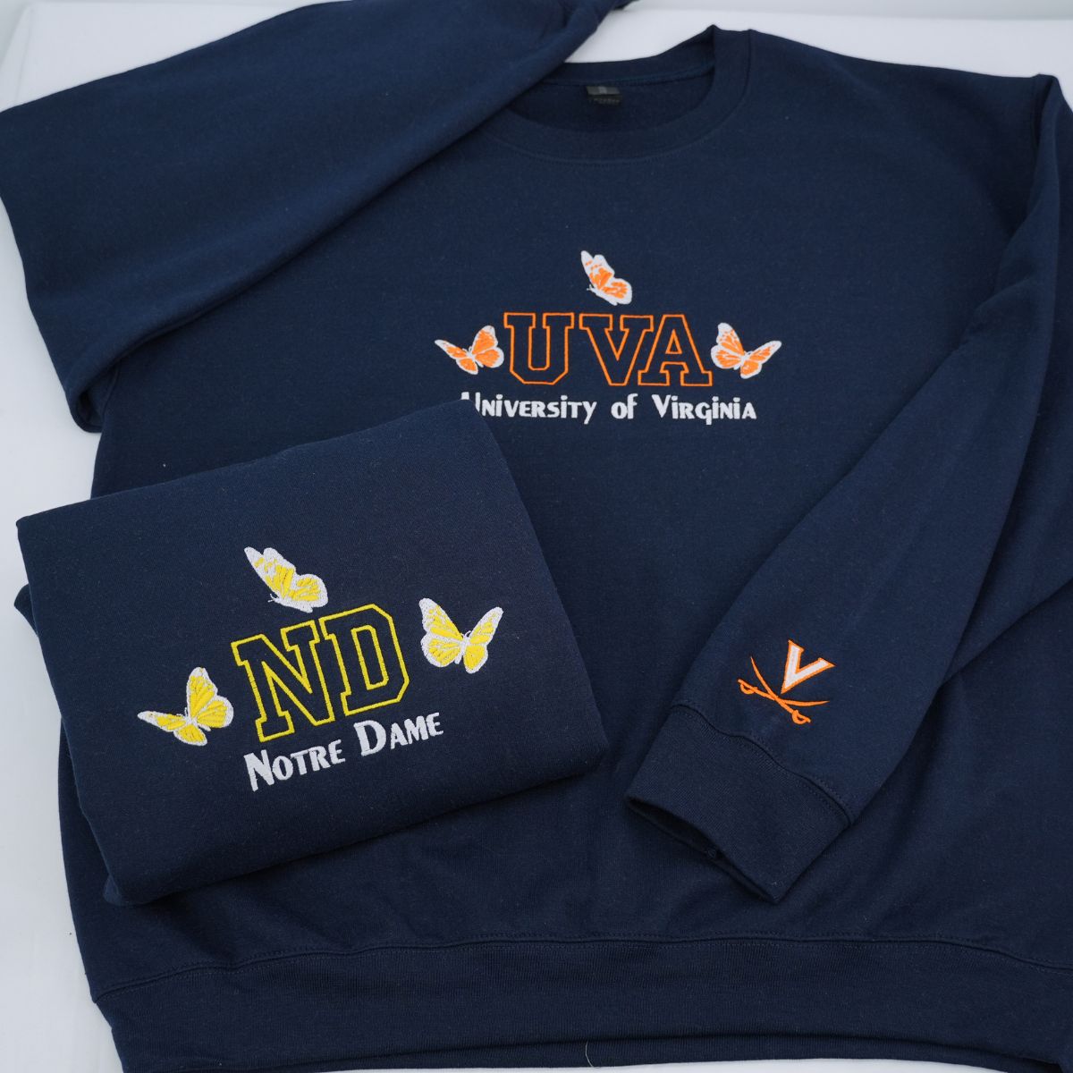 Embroidered University Hoodie - College Student Gift